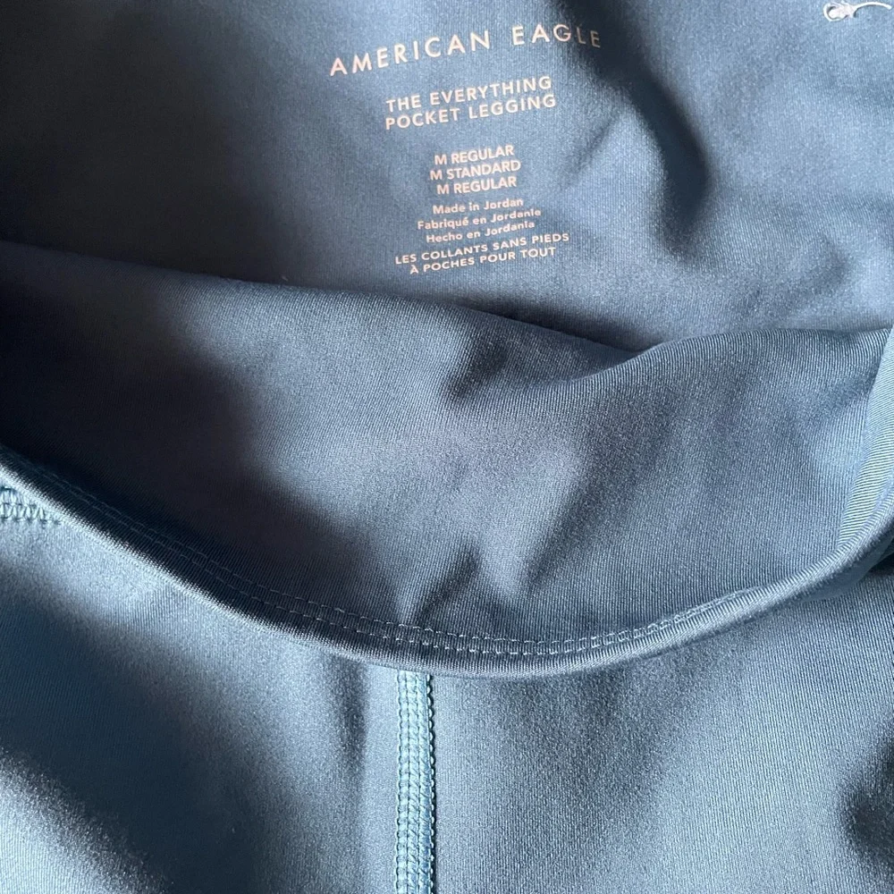 American Eagle , Blue High-Waisted Leggings - Picture 4 of 8